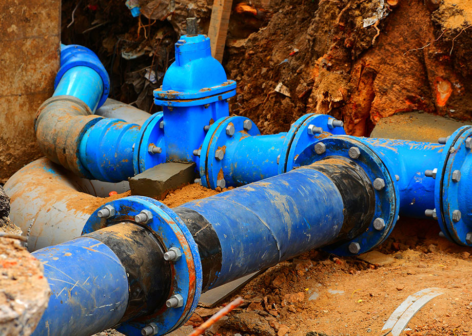 Sewer Line Replacement in Marina