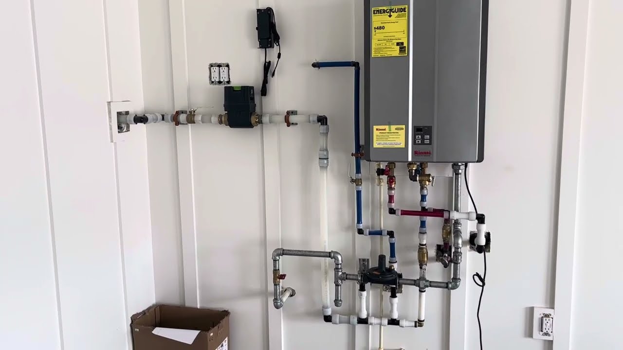 Tankless Water Heater Installation in Marina